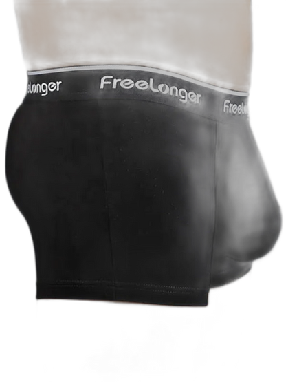 FreeLonger Men's Comfy Separate Big Pouch Trunks