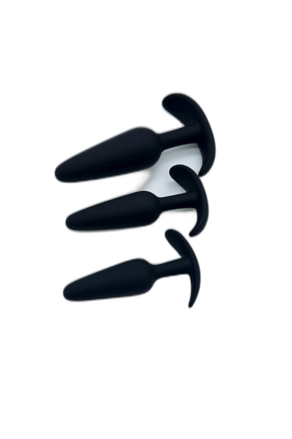 Anal Training Set (3 Piece) with Mini Bullet Vibrator