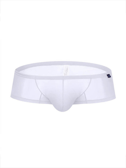 Men's Sexy Thin Low-Rise Ice Silk Boxer Briefs