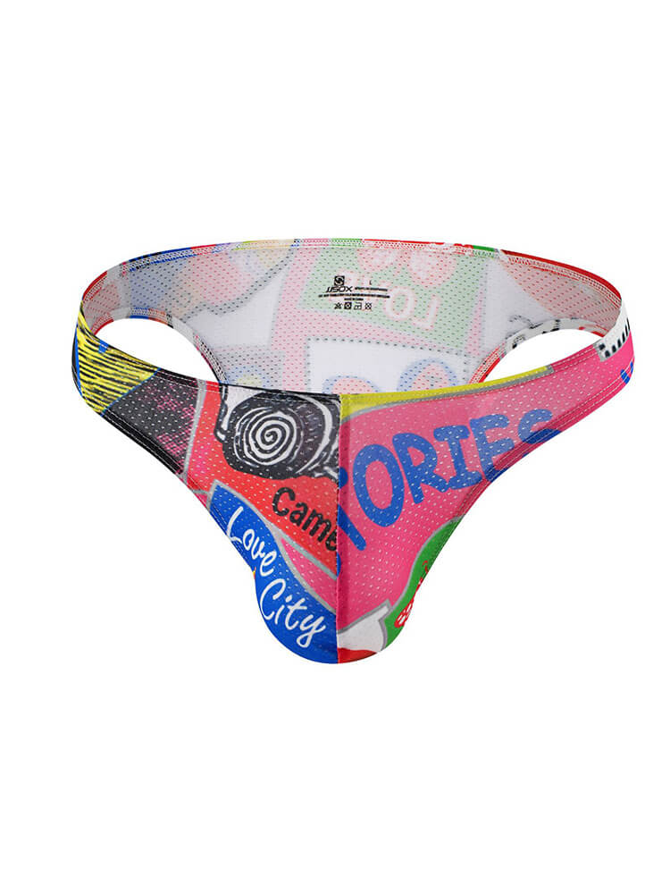 Men's Print Sexy Bikini Brief