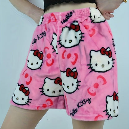 Hello Kitty Print Shorts