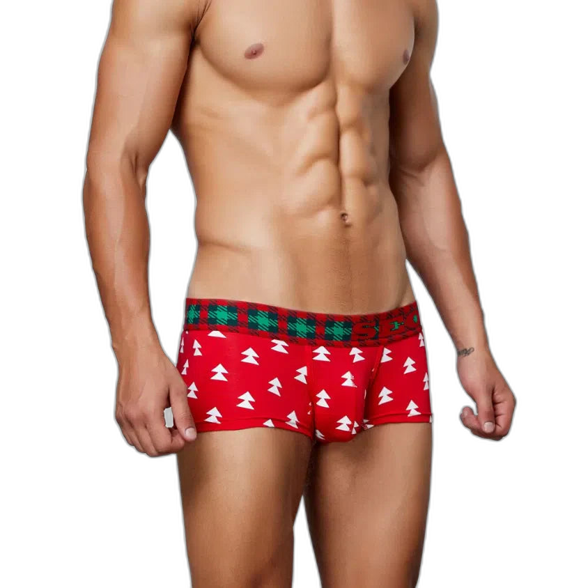 Festive Christmas Tartan Boxer Briefs