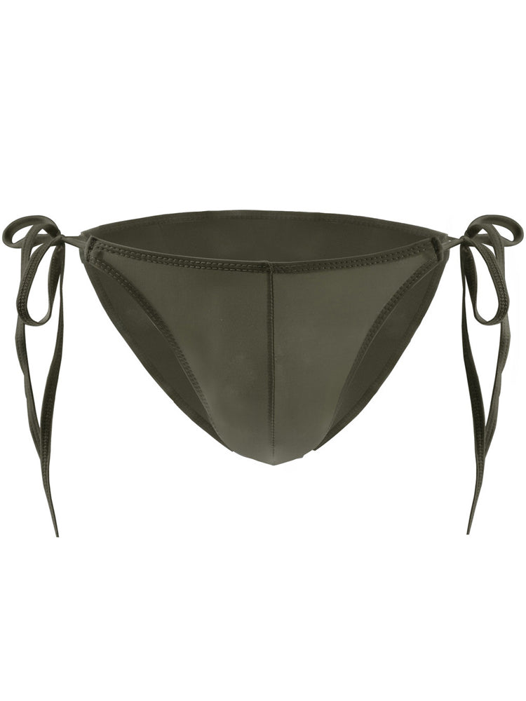 Men's Semi-Transparent Ice Silk Spandex Briefs