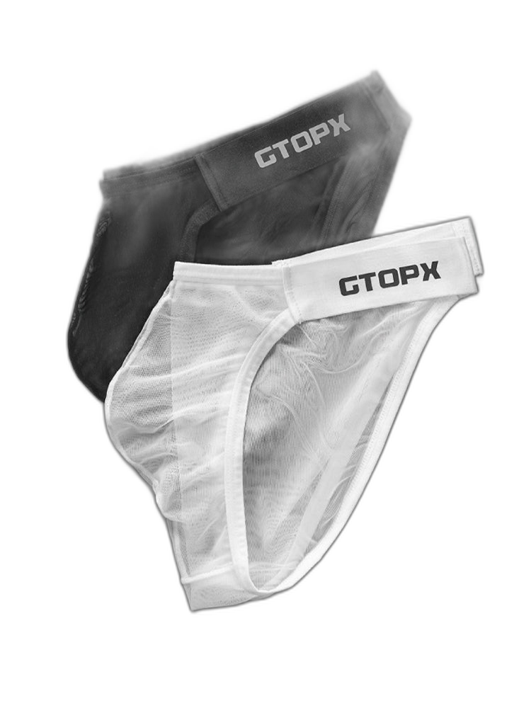 2 Pack Men's Sexy Mesh Bikini – Sheer & Breathable