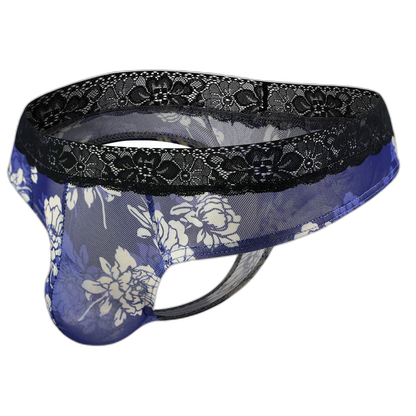 Floral Fantasy Lace Men's Thong