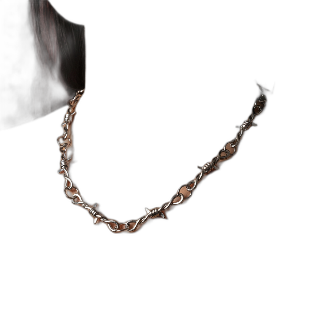 Barb Wire Necklace