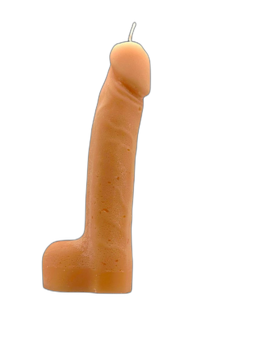 Cock in a Box Pumpkin Spice Penis Candle