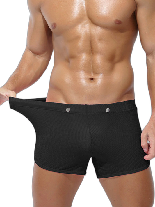 2 Pack Men's Breathable Mesh Boxer Briefs