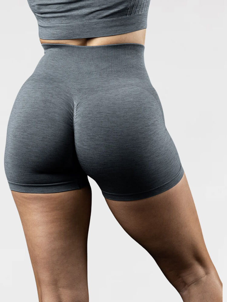 Men's Seamless Jacquard Fitness Shorts