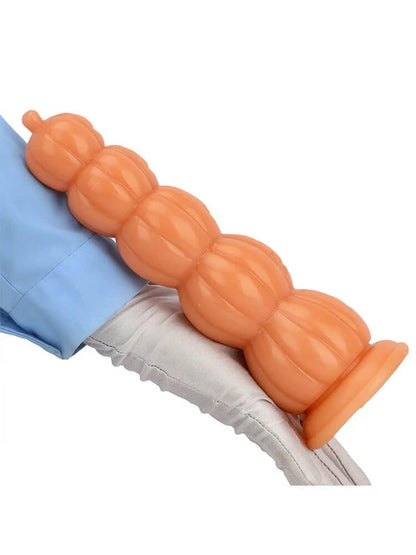 Halloween Pumpkin Head Silicone Anal Plug
