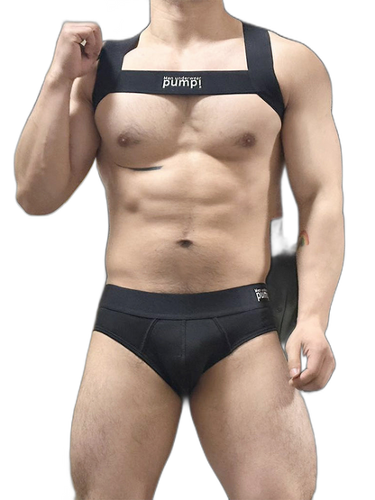 Men's Sporty Cut Anti-Chafing Stretch Fit Shoulder Strap & Underwear