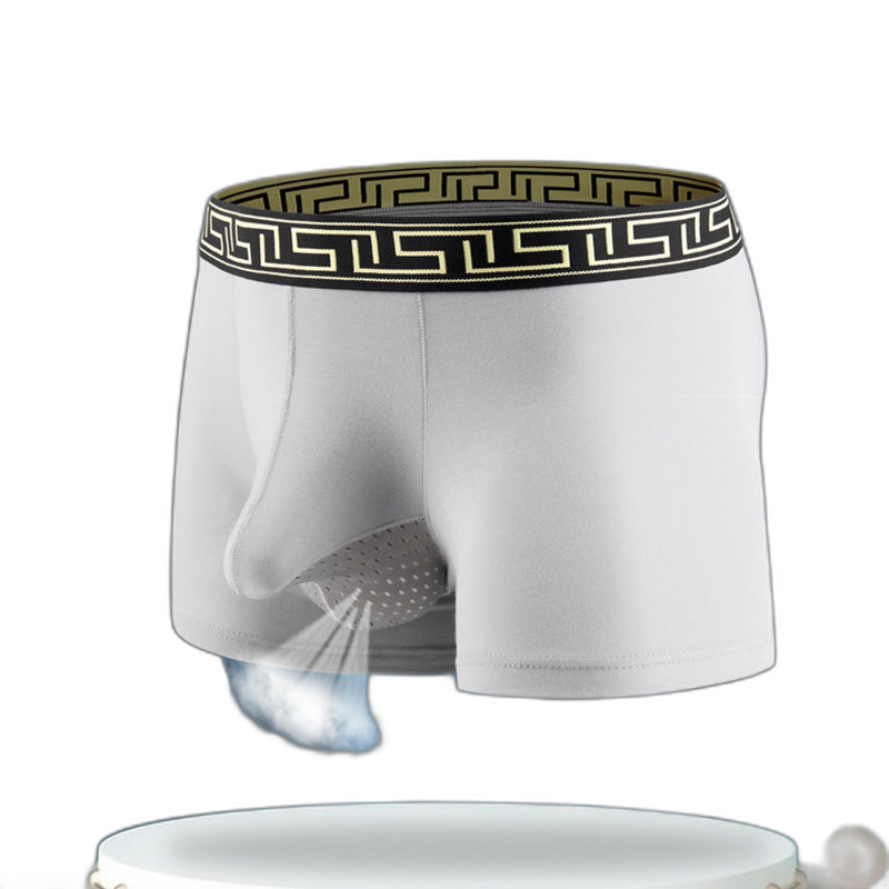 4 Pack Separate Ball Pouch Breathable Trunks