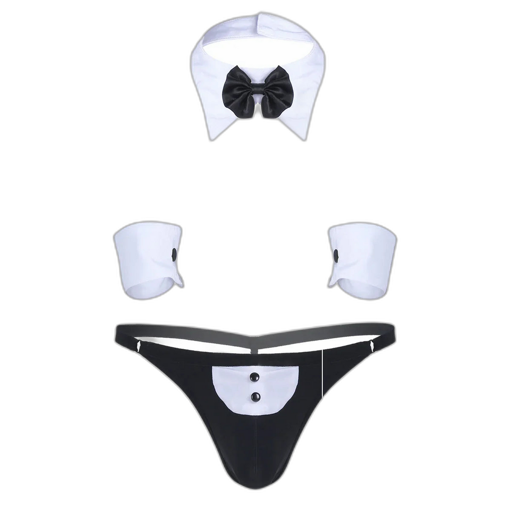 Naked Tuxedo Lingerie Costume
