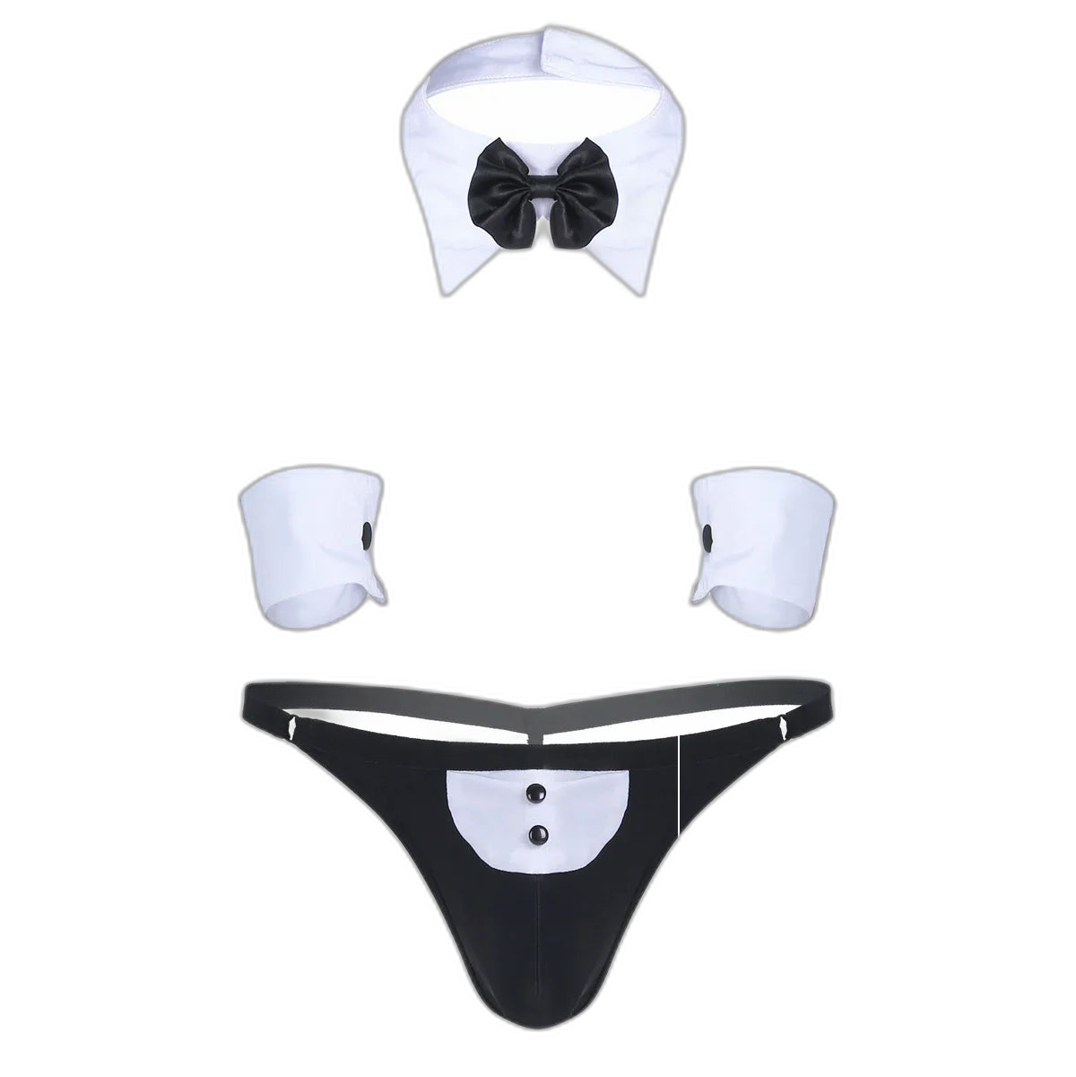 Naked Tuxedo Lingerie Costume