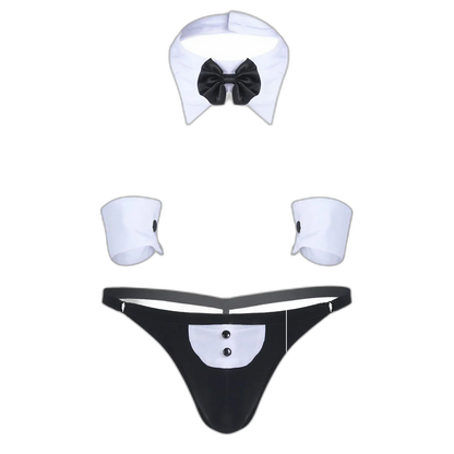 Naked Tuxedo Lingerie Costume