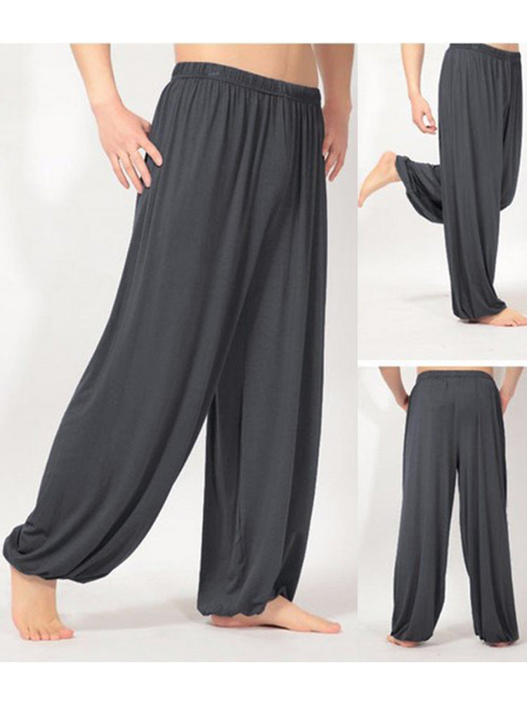 Men's Yoga Tai Chi Loose-fitting Sports Pants