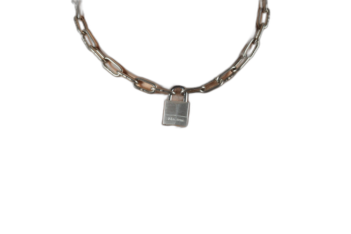 ruff GEAR Pitbull Chain 3mm with 20mm Master Lock