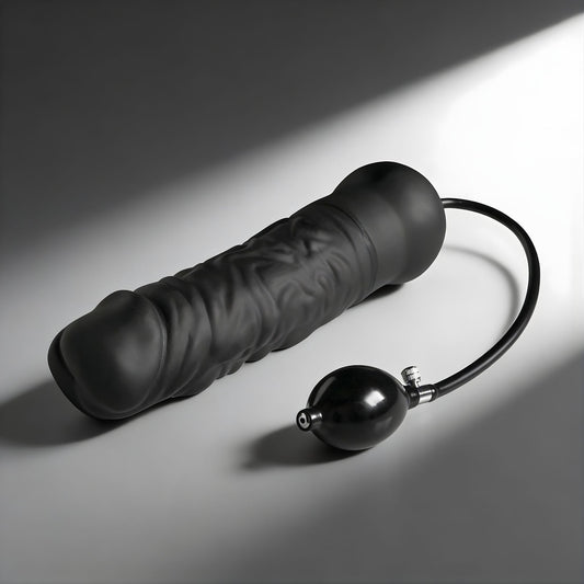 Giant Inflatable Dildo with Firm Core