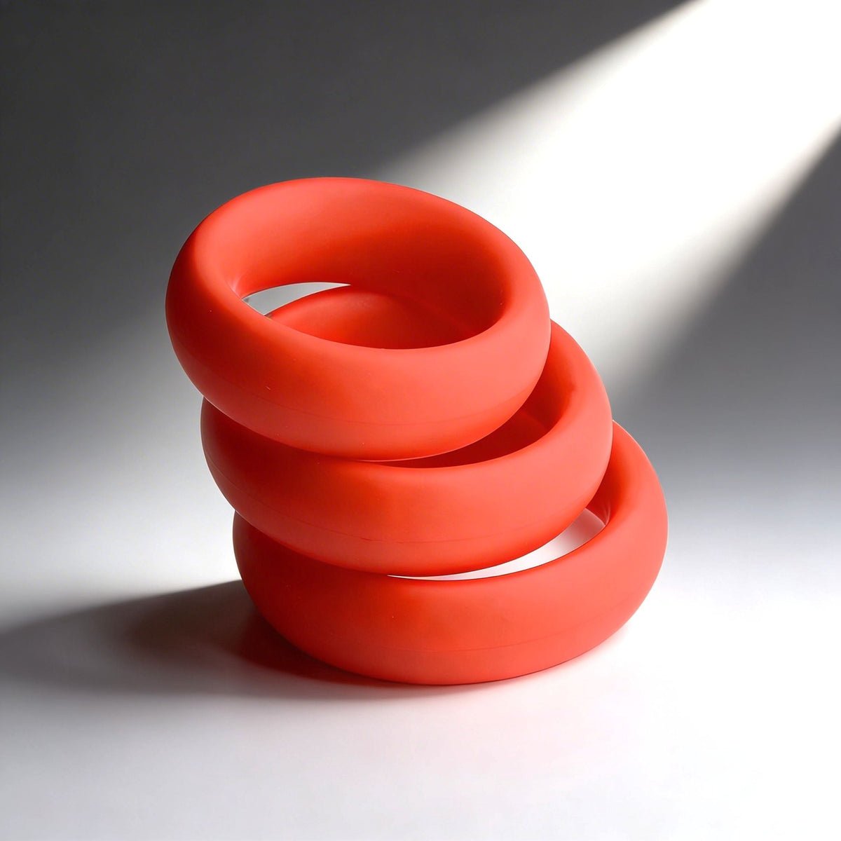 3pc Silicone Cock Ring Set