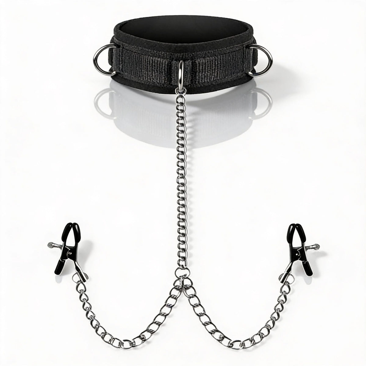 Submission Collar and Nipple Clamps