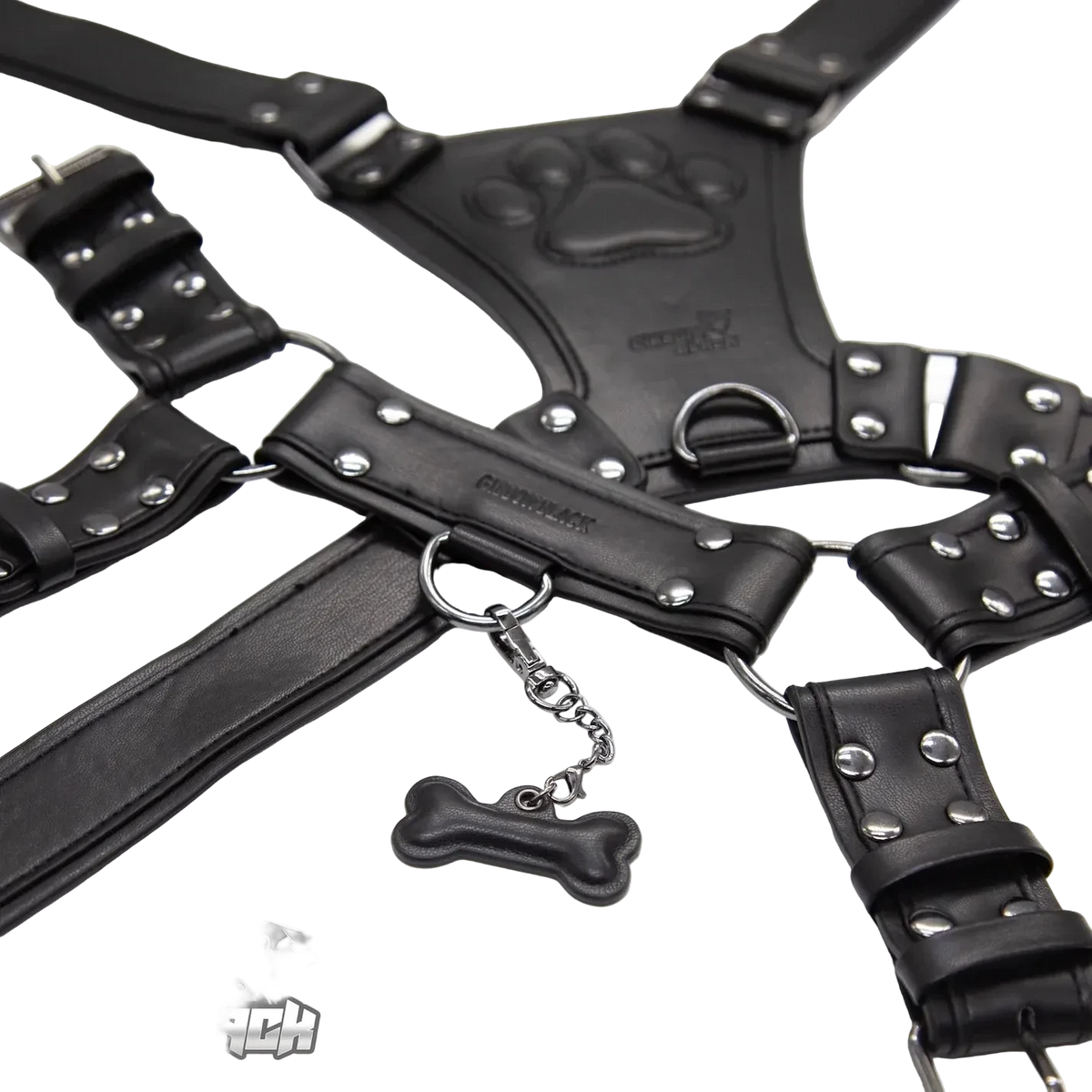 PU Leather Puppy Harness