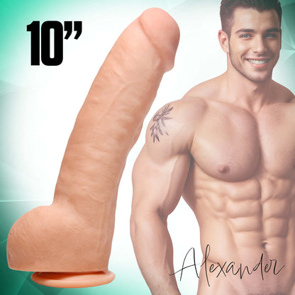 Annihilating Alexander 10 Inch Realistic Dildo