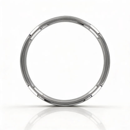 Suspension Set with Ring and Fur-Lined Cuffs