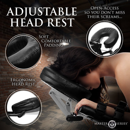 Obedience Extreme Sex Bench with Restraint Straps
