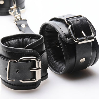 Strap Linked Bondage Cuffs