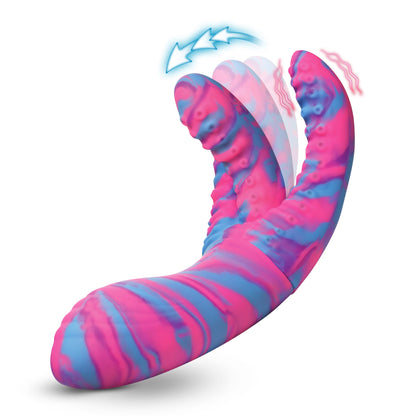 Tenta-Come Come-Hither Silicone Vibrator