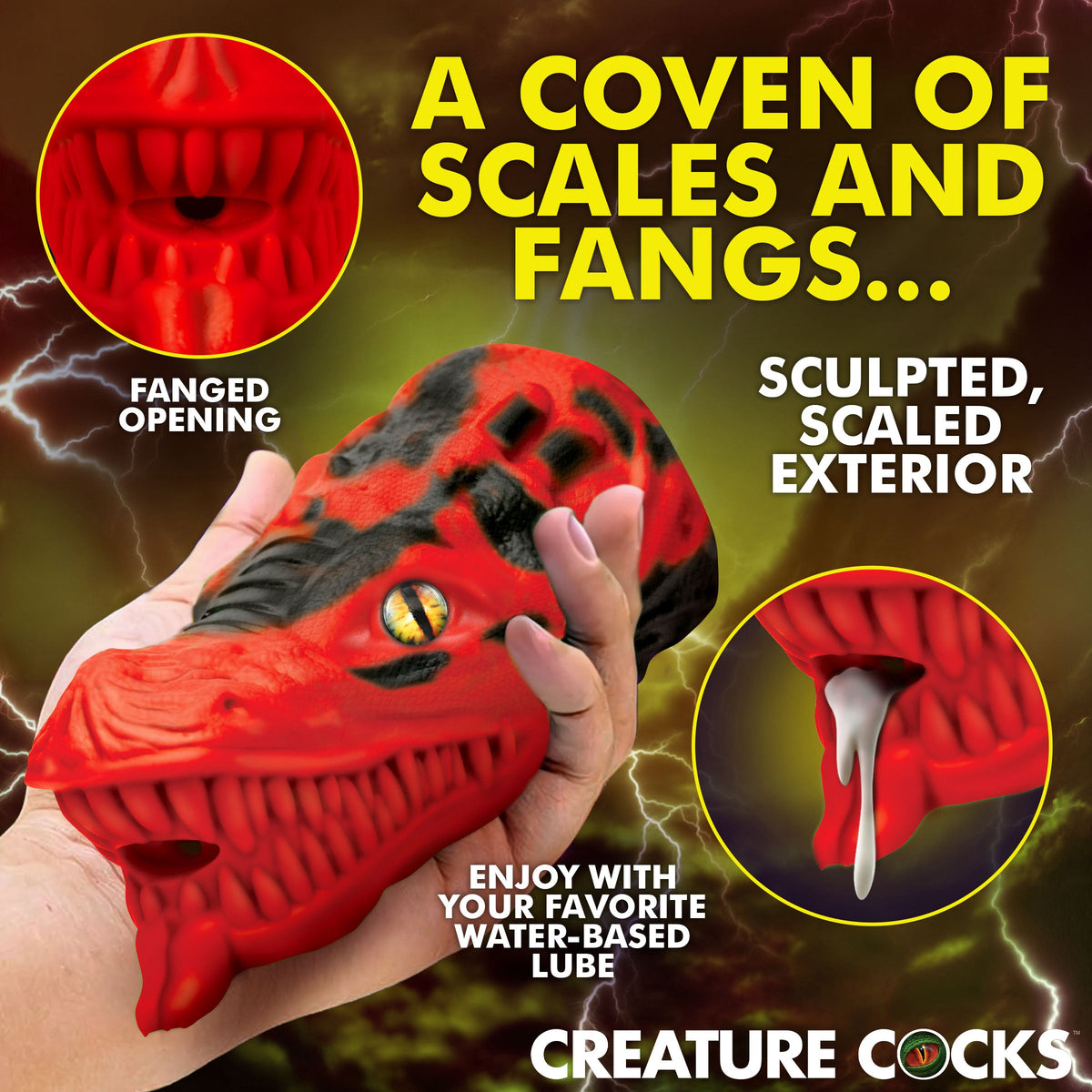 Dragon Tamer Silicone Stroker