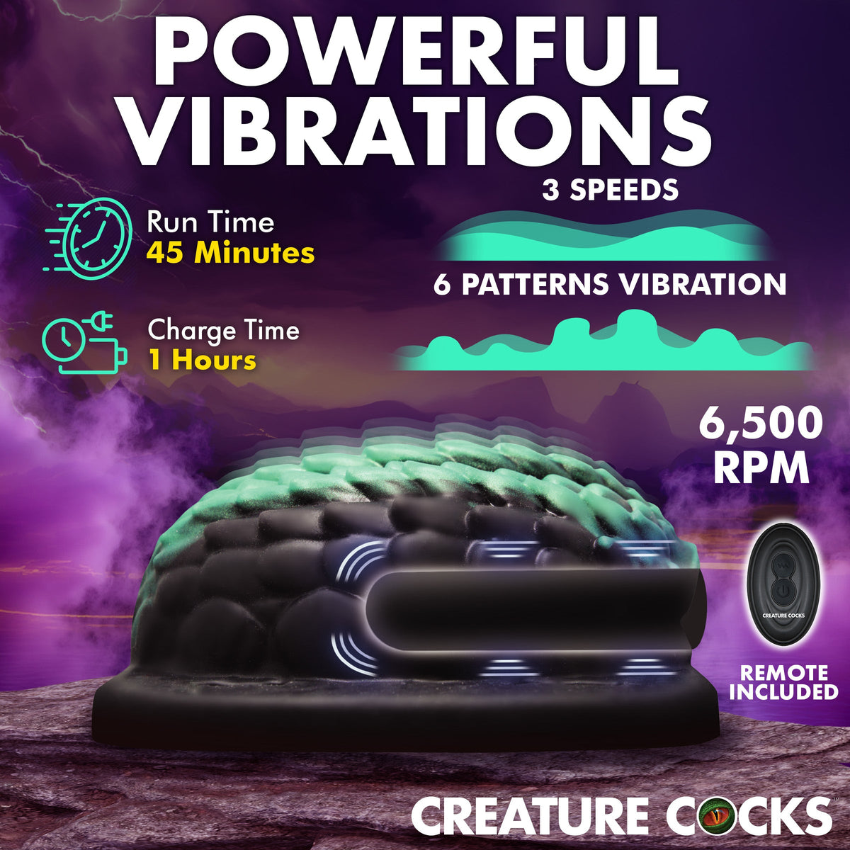 Dragon Grinder Silicone Vibrator