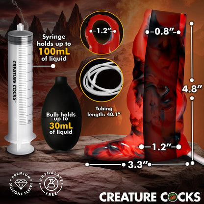 Squirting Silicone Penis Enhancer