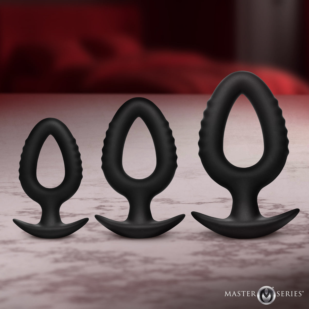 Pop Plugs 3 Piece Silicone Anal Trainer Set