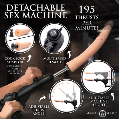 Hogtie Restraint Rack w/ Sex Machine