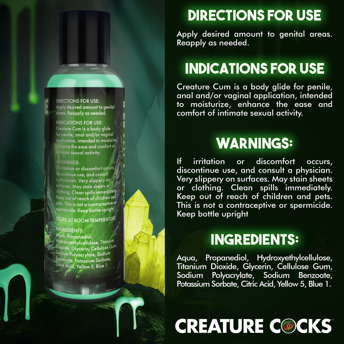 Creature Cum Green Jizz Lubricant
