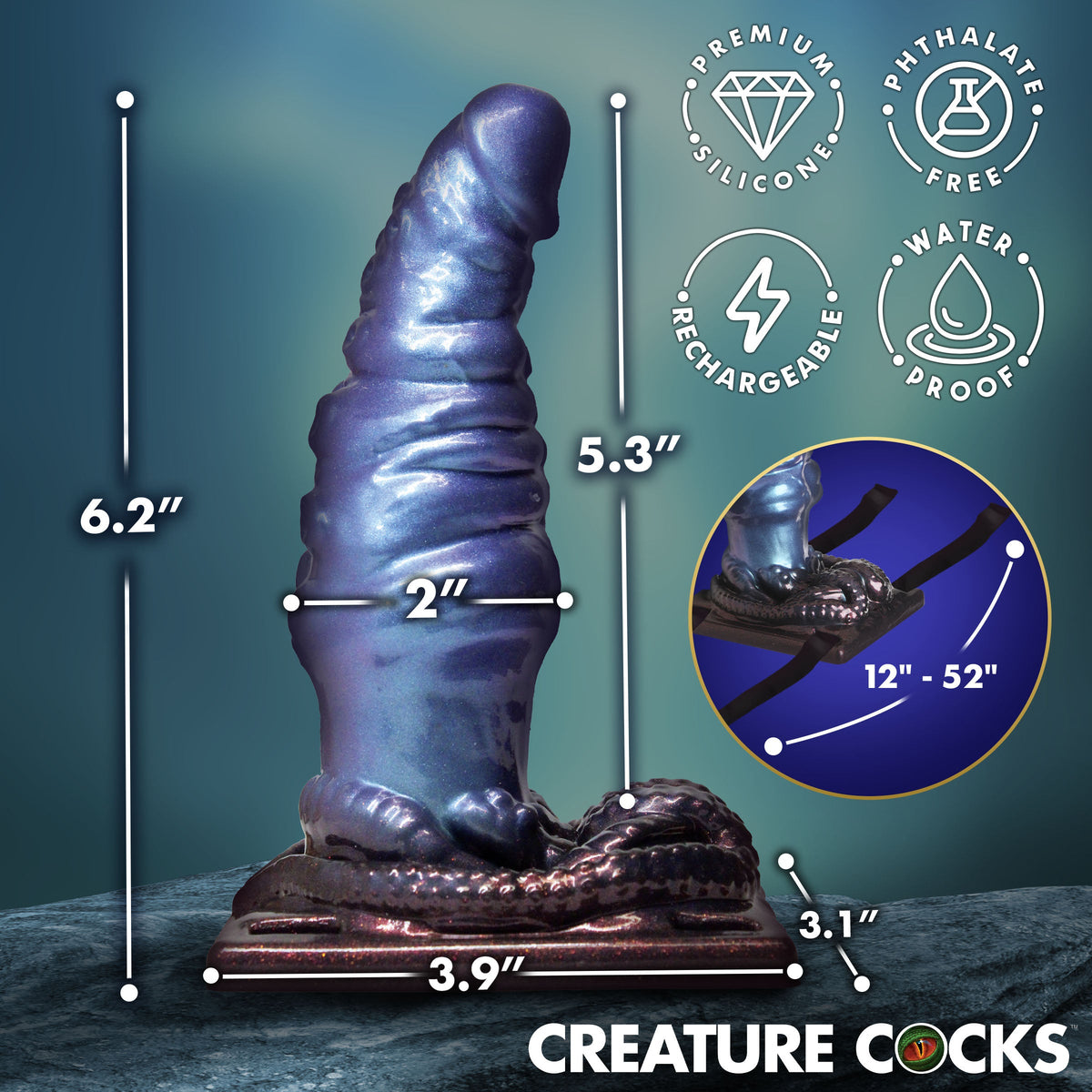 Lord Neptune Vibrating Tentacle Grinder