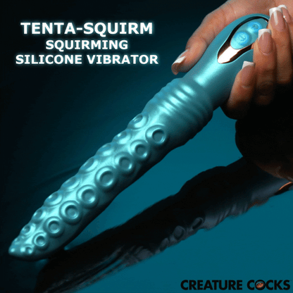 Tenta-Squirm Squirming Silicone Vibrator