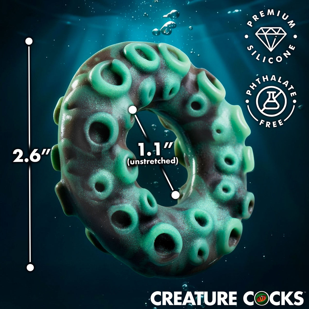 Octo-Grip Silicone Cock Ring