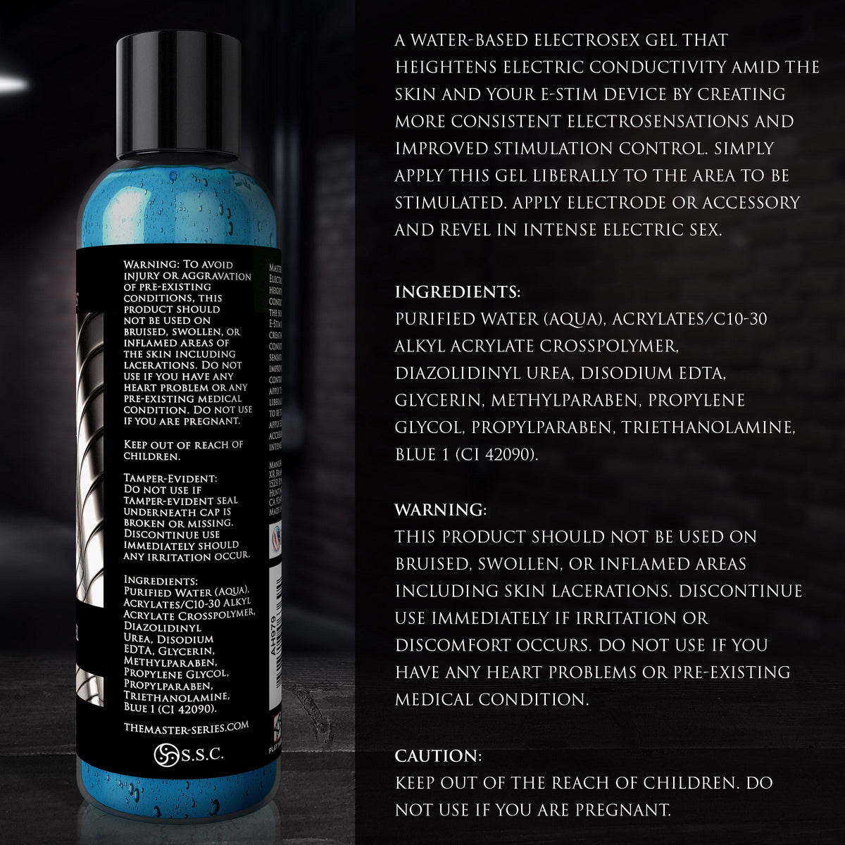 8.5oz ElectroSex Gel