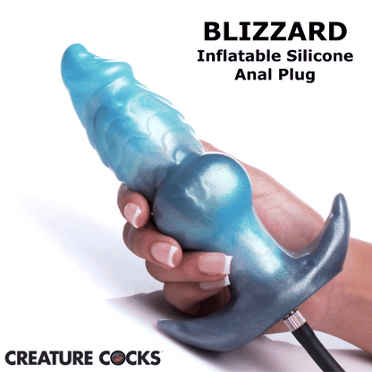 Bizzard Inflatable Silicone Anal Plug