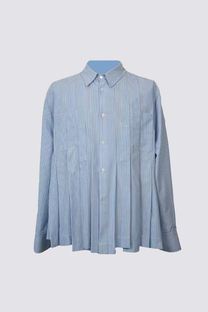 Aether Glow Long Sleeve Stripe Shirt