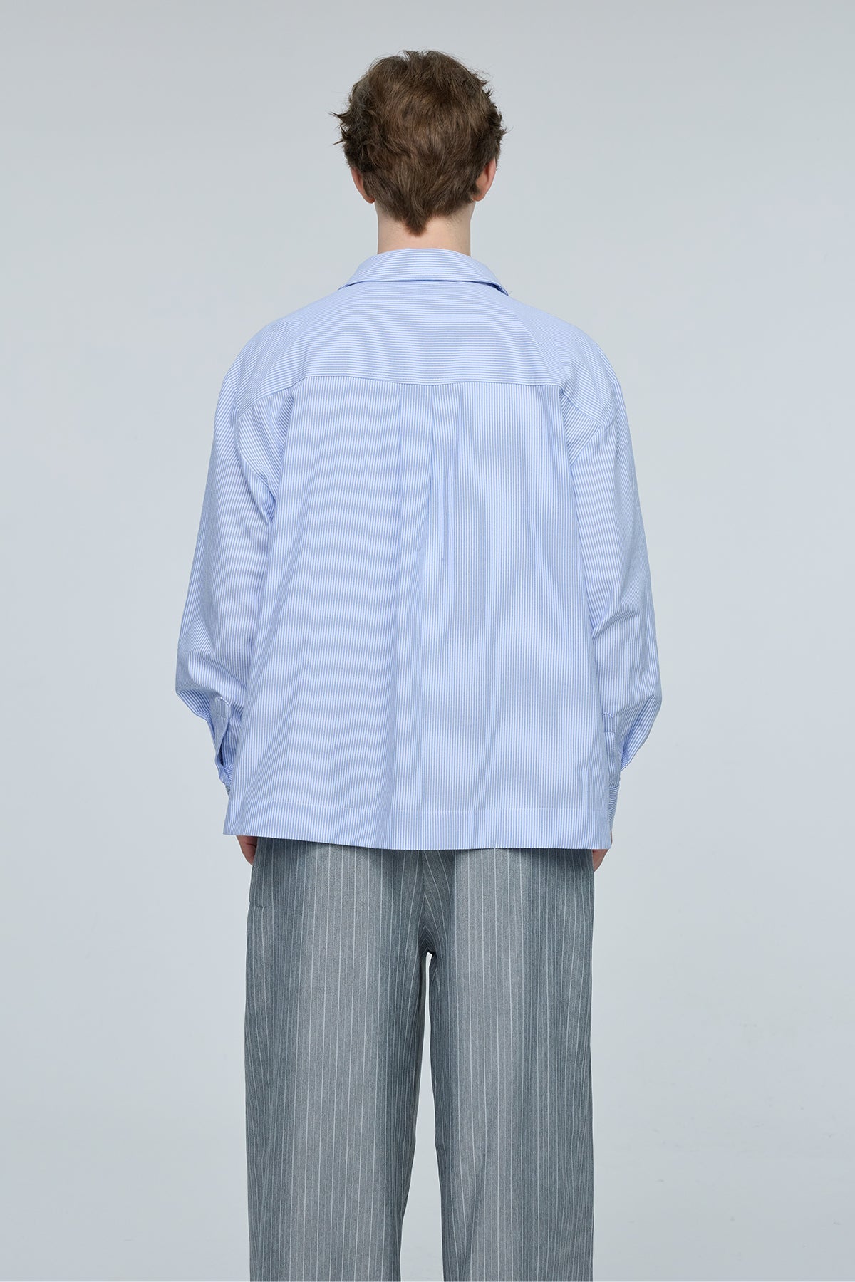 Aether Glow Long Sleeve Stripe Shirt