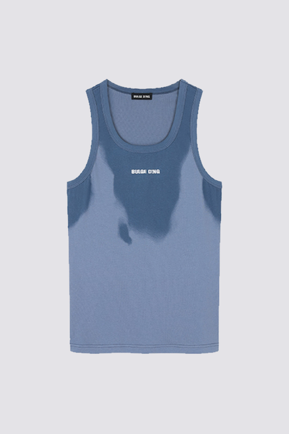 Aether Nul Print Tank Top Blue