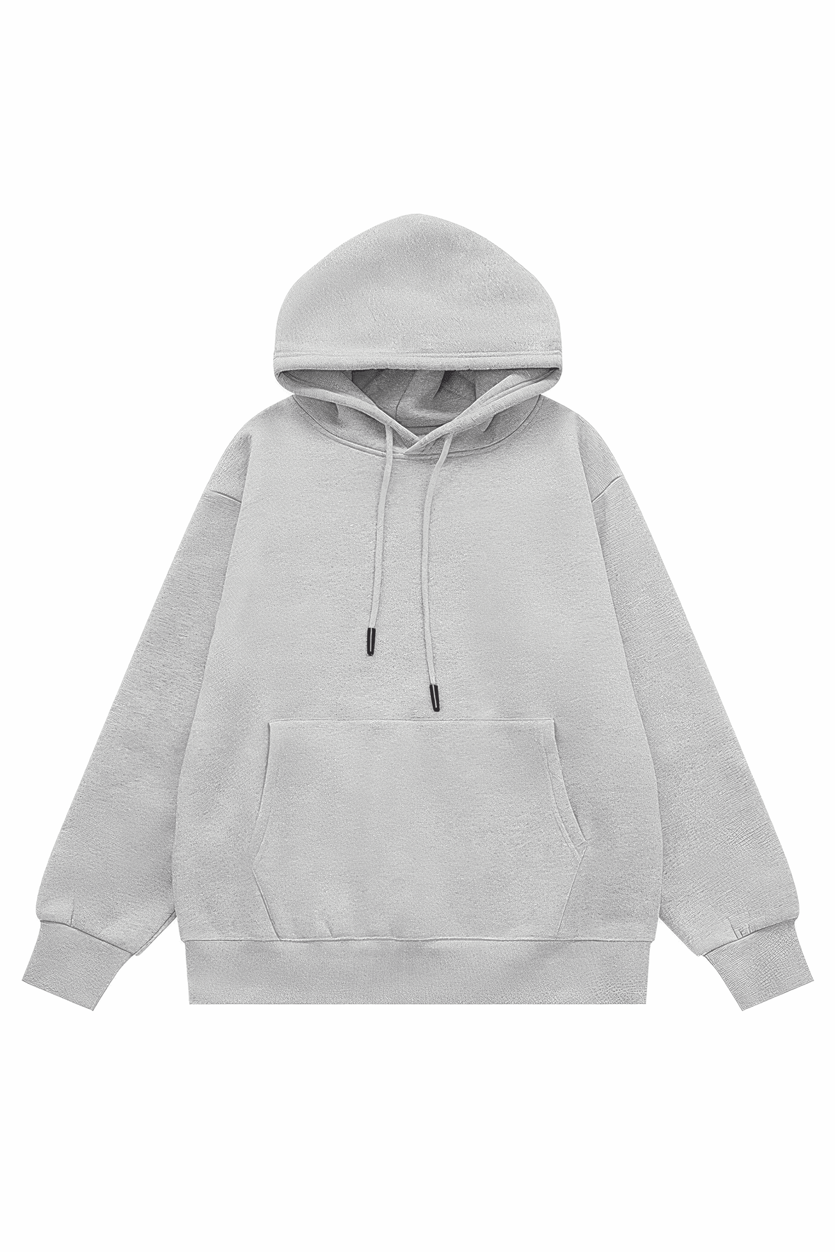 American Style Solid Color 350g Fleece Hoodie