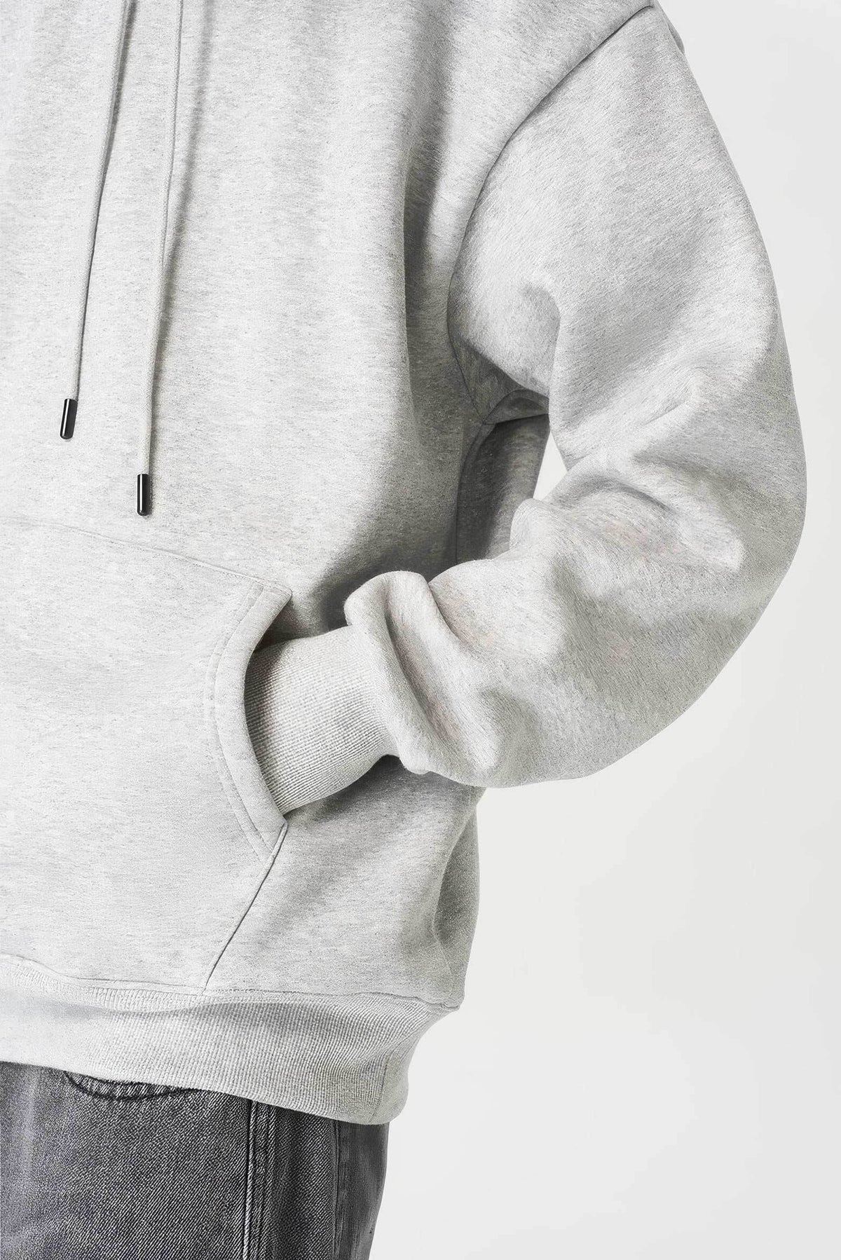 American Style Solid Color 350g Fleece Hoodie