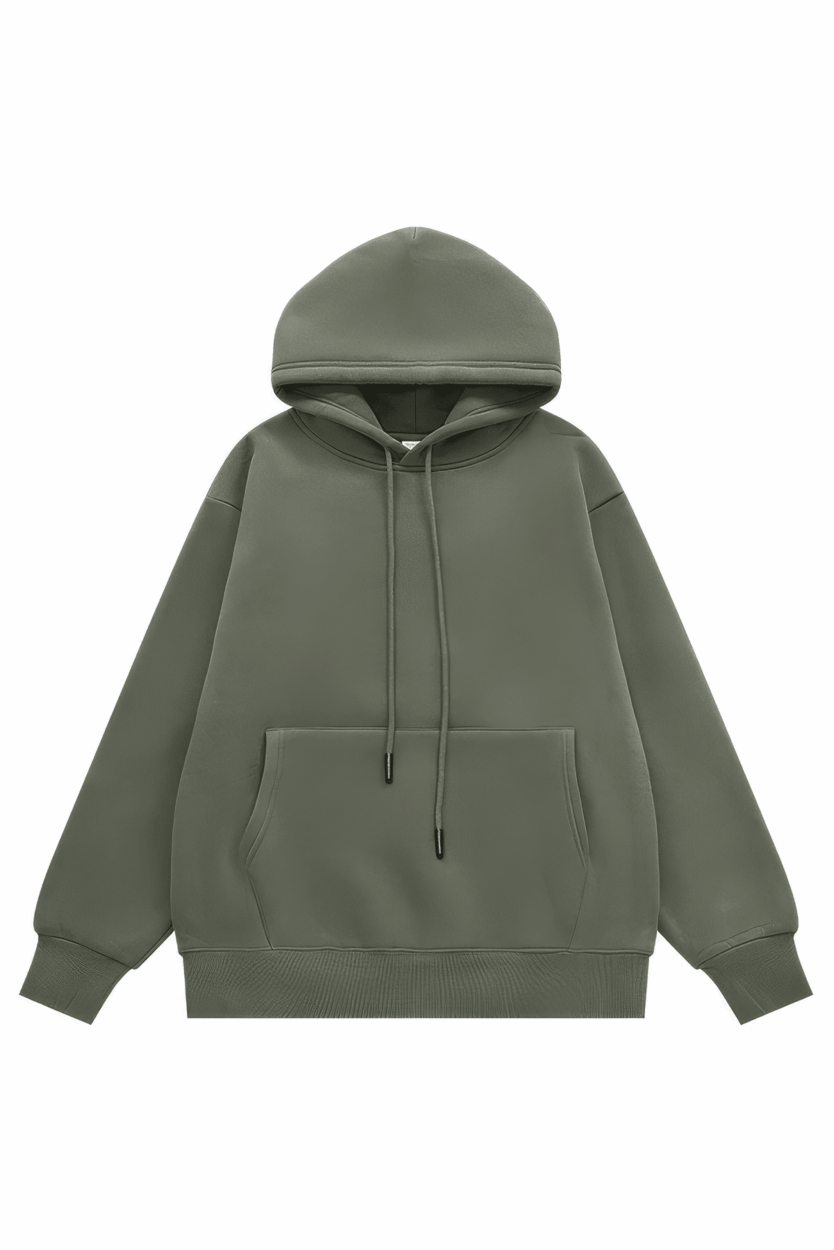 American Style Solid Color 350g Fleece Hoodie