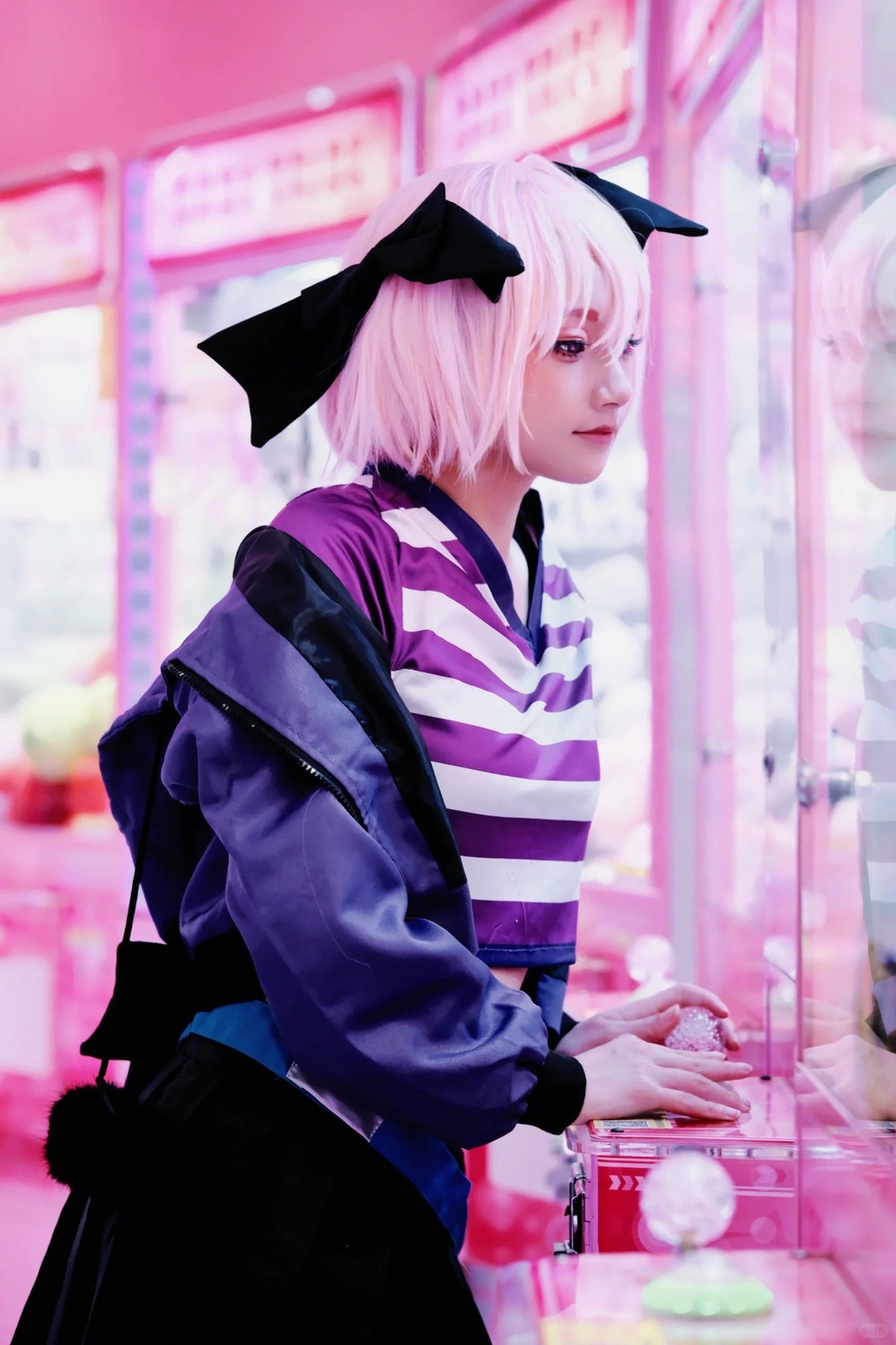 Astolfo Cosplay Set (Casual Purple Set)