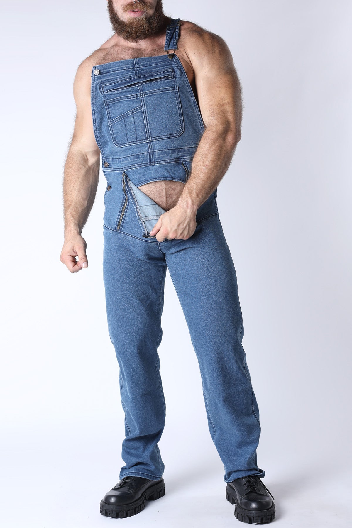 Axel Denim Overalls