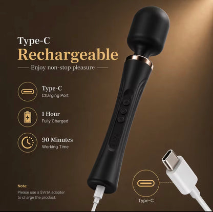 DarkAngel - Wand Vibrator - Vibrating Massager